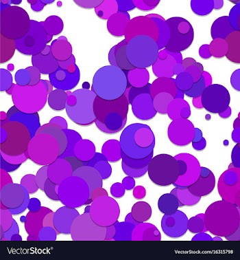 Abstract seamless dot pattern background vector image