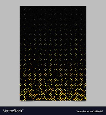 Abstract seamless dot pattern brochure template vector image
