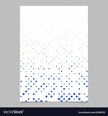 Abstract seamless dot pattern page background vector image