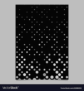 Abstract seamless dot pattern page template vector image