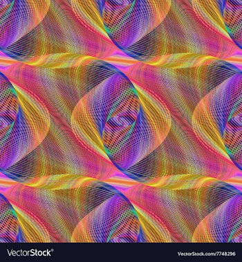 Abstract seamless geometric pattern background vector image