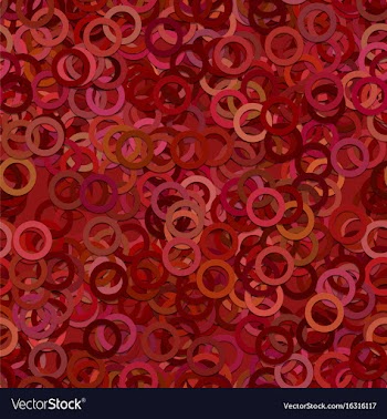 Abstract seamless geometrical circle pattern vector image
