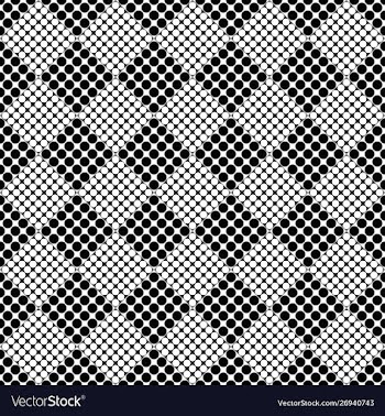 Abstract seamless geometrical circle pattern vector image