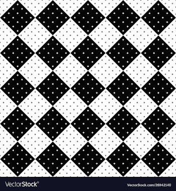Abstract seamless geometrical curved star pattern vector image