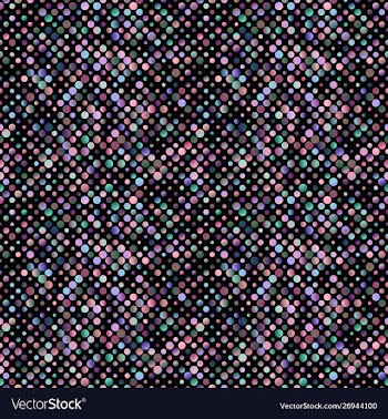 Abstract seamless geometrical gradient dot vector image