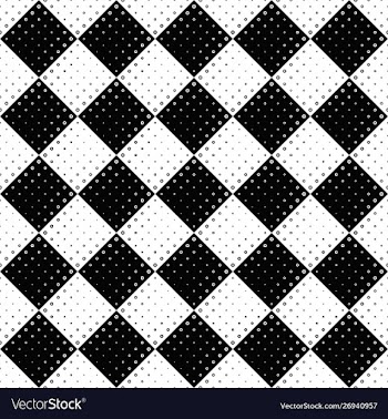 Abstract seamless geometrical monochrome ring vector image