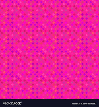 Abstract seamless geometrical pink square pattern vector image