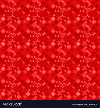 Abstract seamless geometrical red square pattern vector image
