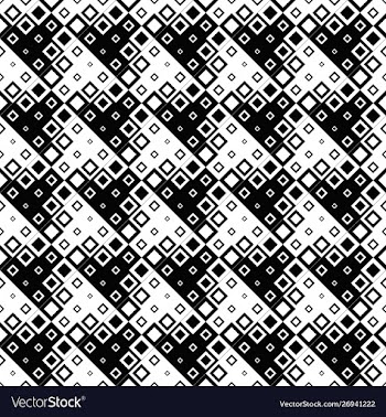 Abstract seamless geometrical square pattern vector image