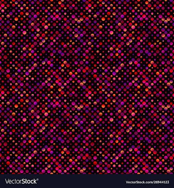 Abstract seamless gradient dot pattern background vector image