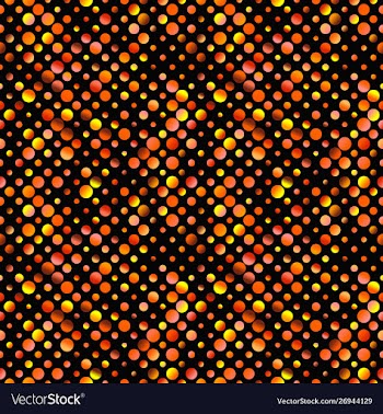 Abstract seamless gradient dot pattern background vector image
