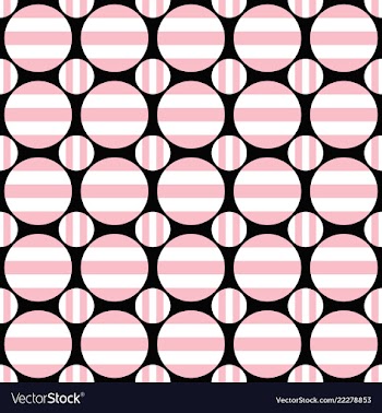 Abstract seamless pattern - circle design vector image