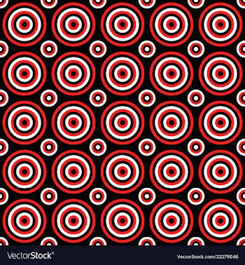 Abstract seamless pattern - circle design vector image