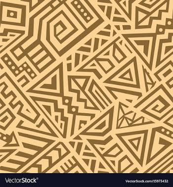  					Abstract seamless pattern in ethnic style vector image														