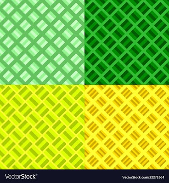 Abstract seamless pattern set - square background vector image
