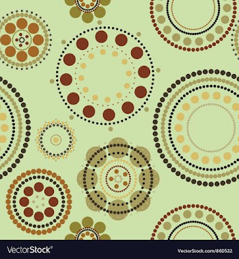 Abstract seamless pattern vector image