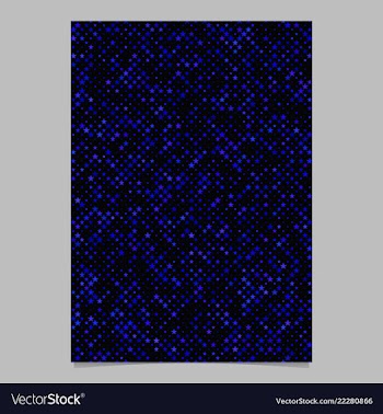Abstract seamless pentagram star pattern poster vector image
