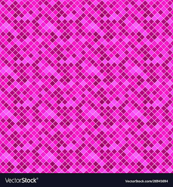 Abstract seamless pink diagonal square pattern vector image