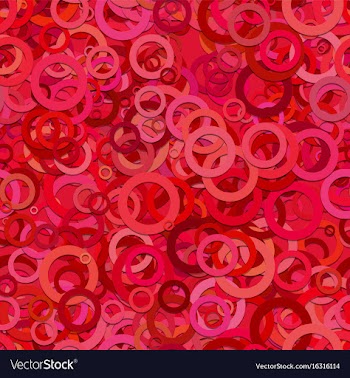 Abstract seamless random circle pattern vector image