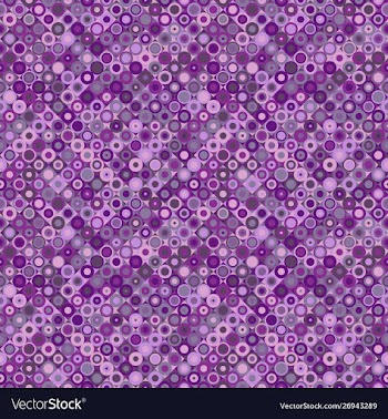 Abstract seamless square and circle pattern vector image