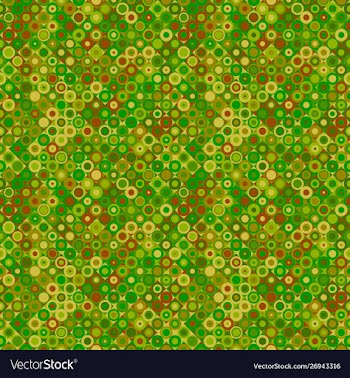 Abstract seamless square and circle pattern vector image