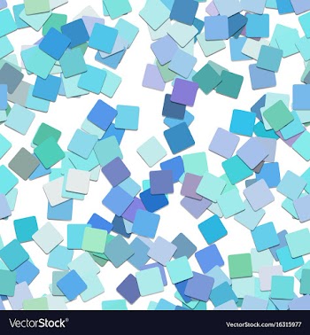 Abstract seamless square background pattern vector image