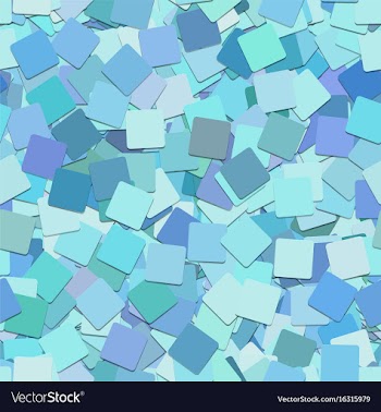 Abstract seamless square background pattern vector image