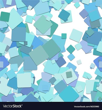 Abstract seamless square background pattern vector image