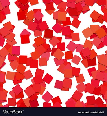 Abstract seamless square background pattern vector image