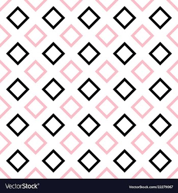 Abstract seamless square pattern background vector image