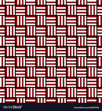 Abstract seamless square pattern background vector image