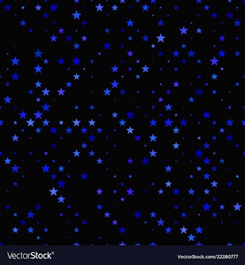 Abstract seamless star pattern - background design vector image