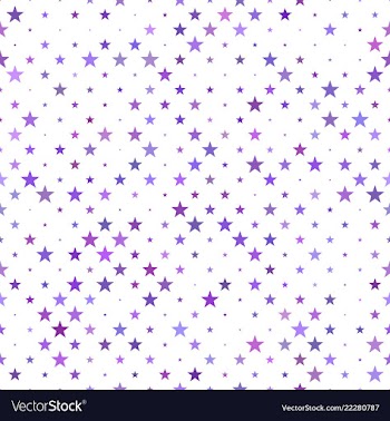 Abstract seamless star pattern background vector image
