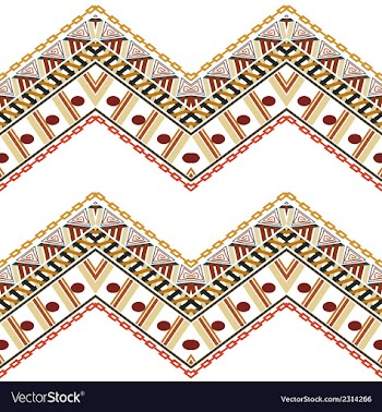 Abstract seamless texture in ethnic style Stock vector image