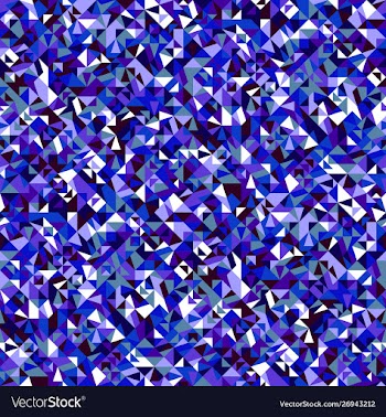 Abstract seamless triangular mosaic pattern vector image