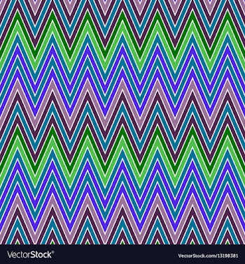 Abstract seamless zig zag line pattern design vector image