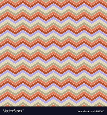 Abstract seamless zig zag line pattern design vector image
