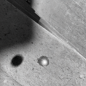 Abstract Shadows on Concrete Surface