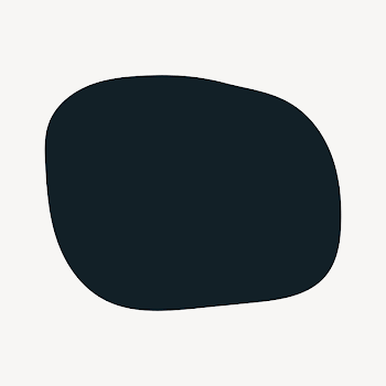 Abstract shape collage element, black | Free Vector - rawpixel