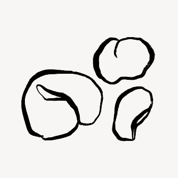 Abstract shape collage element, drawing | Free Photo - rawpixel