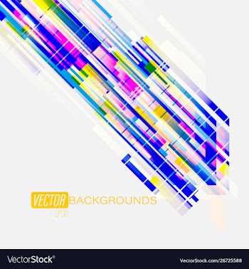 Abstract shiny colors on a gray vector image