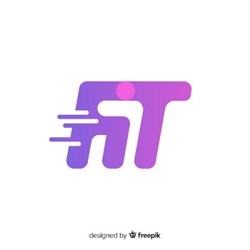 Abstract silhouette sport logo flat design Free Vector