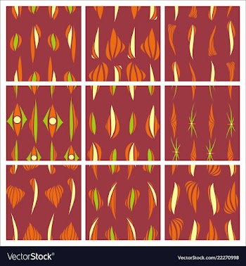 Abstract simple pattern hand drawn for your design vector image