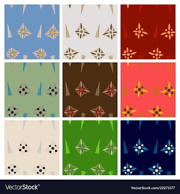 Abstract simple pattern hand drawn for your design vector image