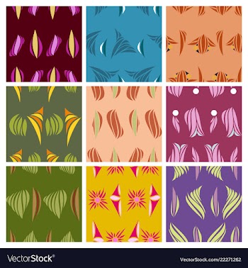 Abstract simple pattern hand drawn for your design vector image
