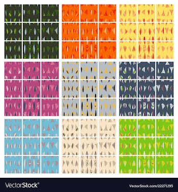Abstract simple pattern hand drawn for your design vector image