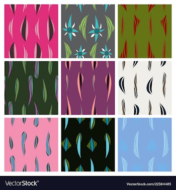 Abstract simple pattern hand drawn for your design vector image