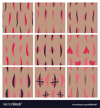 Abstract simple pattern hand drawn for your design vector image