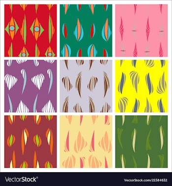Abstract simple pattern hand drawn for your design vector image