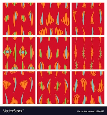 Abstract simple pattern hand drawn for your design vector image